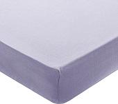 Постельное белье Миланика Сирень на резинке 140x200 (поплин г/к)