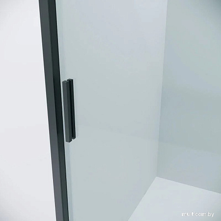 Душевой уголок Grossman Style 130x70x195 120.K33.05.1370.21.00 (черный матовый/прозрачное стекло)