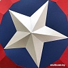 PaperCraft PAPERRAZ Щит Капитана Америки