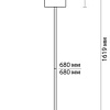 Торшер Odeon Light Kressa 4992/1F