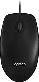 Мышь Logitech M100 (черный, обновленный дизайн)