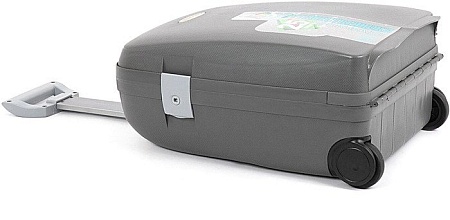 Чемодан-спиннер Francesco Molinary 337-HL301/3-21GRY (серый)