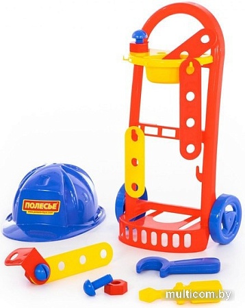 Тележка с инструментами игрушечная Полесье Механик 69818