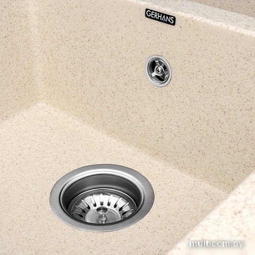 Кухонная мойка Gerhans C10 (бежевый)