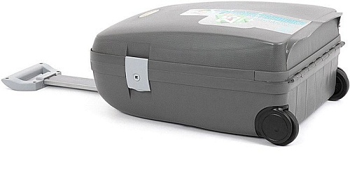 Чемодан-спиннер Francesco Molinary 337-HL301/3-21GRY (серый)