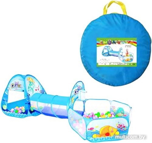 Игровая палатка Наша Игрушка с туннелем 9019