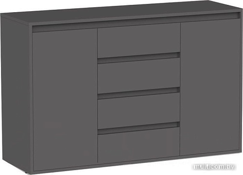 Тумба Интермебель Рио-5 Р-005 (графит серый)