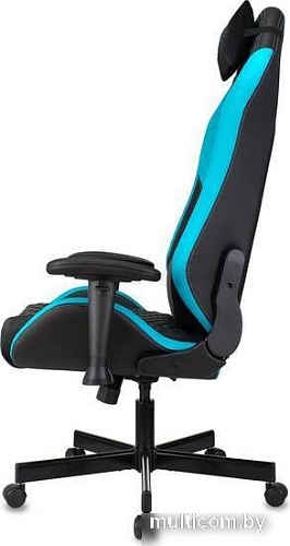 Кресло Knight Neon (черный/голубой)