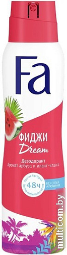 Дезодорант-спрей Fa Ритмы острова Фиджи. Аромат арбуза и иланг-иланга 150 мл