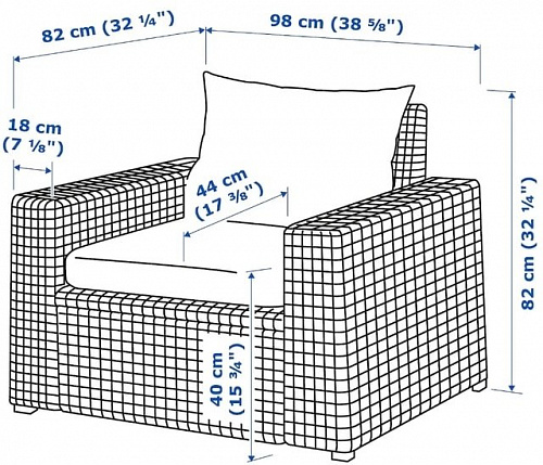 Кресло Ikea Соллерон 192.880.54