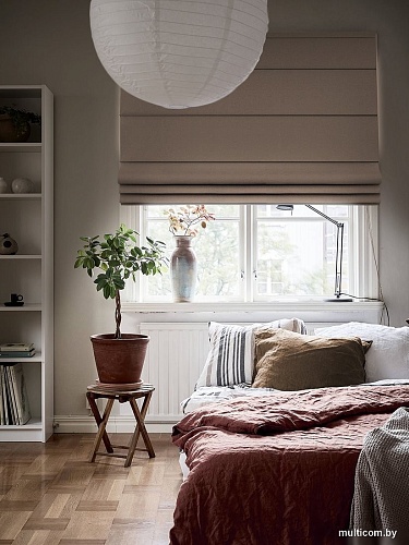 Римская штора Эскар Blackout 200x190 660635200190 (коричневый)