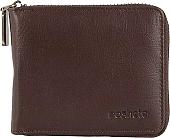 Кошелек Poshete 196-11008WZ-DBW (темно-коричневый)