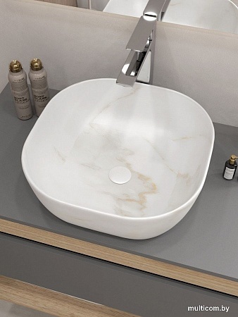 Умывальник Teymi Solli 41 Artceramic T50382 (мрамор белый матовый)
