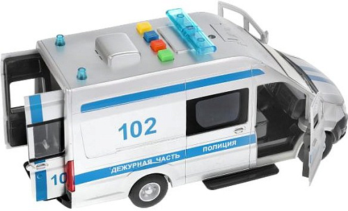Игрушечный транспорт Технопарк ГАЗель Next Полиция NEXTVAN-22PLPOL-SR