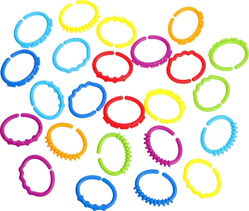 Развивающая игра Zabiaka IQ Сенсорные колечки 10095421