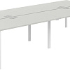 Norden 320х143.8х75 SG.256.SH.63.WH (белый/серый бархат)