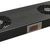 Блок вентиляторов для серверного шкафа Hyperline TRFA-WB-MICR-2F-RAL9004