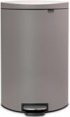 Brabantia FlatBack+ 40 л (минерально-серый)