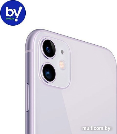 Смартфон Apple iPhone 11 64GB Воcстановленный by Breezy, грейд A+ (фиолетовый)