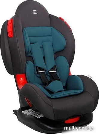 Детское автокресло Еду-Еду KS 525 Isofix (темно-серый/темно-бирюзовый)