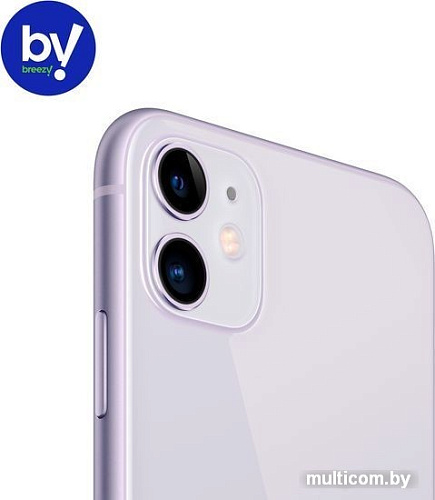 Смартфон Apple iPhone 11 64GB Воcстановленный by Breezy, грейд A+ (фиолетовый)