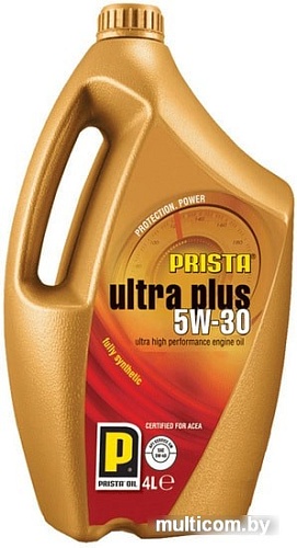 Моторное масло Prista Ultra Plus 5W-30 4л