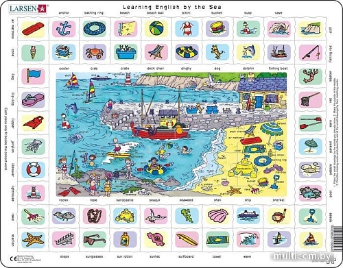 Пазл Larsen Изучаем английский 3 EN3