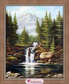 Алмазная мозаика Алмазная Живопись Бурный водопад АЖ-1685