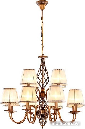 Люстра Citilux Ровена CL427221 (бронза матовая)