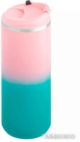 Термокружка Elan Gallery 280199 500мл (розовый/бирюзовый)