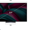 OLED телевизор LG OLED evo AI C5 OLED77C5RLA