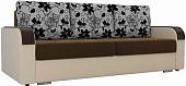 Диван Лига диванов Мейсон 102144 (коричневый/бежевый/серый)