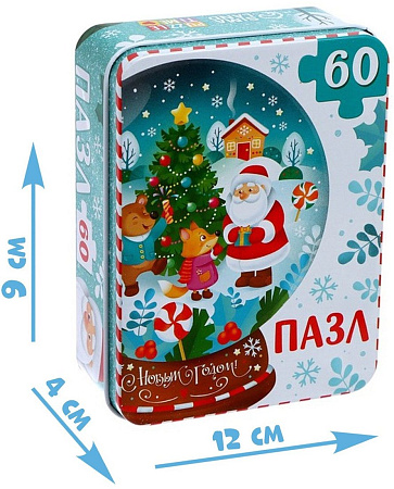 Пазл Puzzle Time Лесные друзья 7663049 (60 эл)