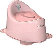 Детский горшок Kidwick Улитка с крышкой KW040301 (розовый/темно-розовый)