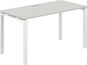Norden 140х70х75 SG.205.SH.63.WH (белый/серый бархат)