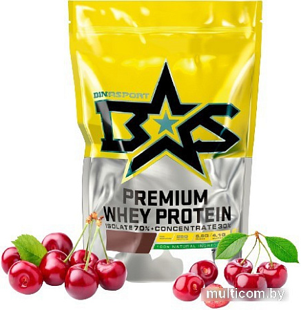 Протеин Binasport Premium Whey Protein (750г, вишня)