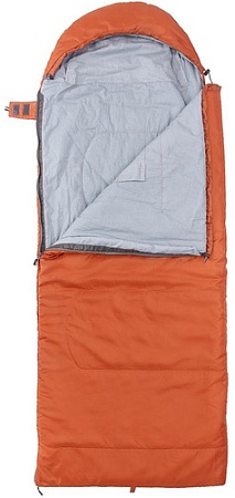 Спальный мешок Helios Toro Wide 300R (правая молния, оранжевый)