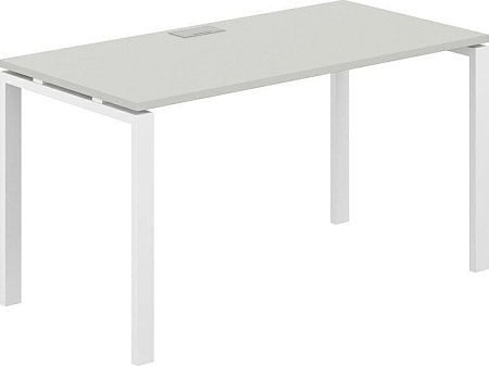 Norden 140х70х75 SG.205.SH.63.WH (белый/серый бархат)