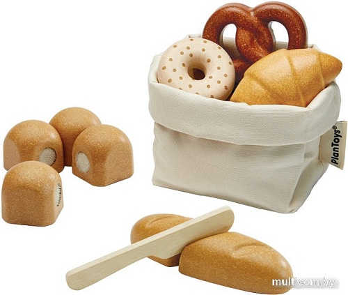 Набор игрушечных продуктов Plan Toys Хлеб 3628