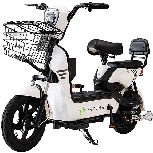 Электровелосипед Yakama S2 (белый)
