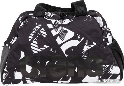 Дорожная сумка ARENA Fast Shoulder Bag Allover 002434108 (черный/серый)