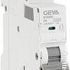 Выключатель автоматический GEYA GYM9H-1P-4D 1P 4A D 10kA 1M GYM9H1P4D
