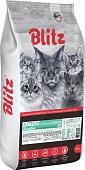 Сухой корм для кошек Blitz Sensitive Kitten All Breeds (для котят с индейкой) 10 кг