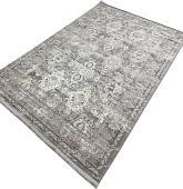 Radjab Carpet Афина Прямоугольник 9010A 12818RK (1.6x3, Grey/Beige)