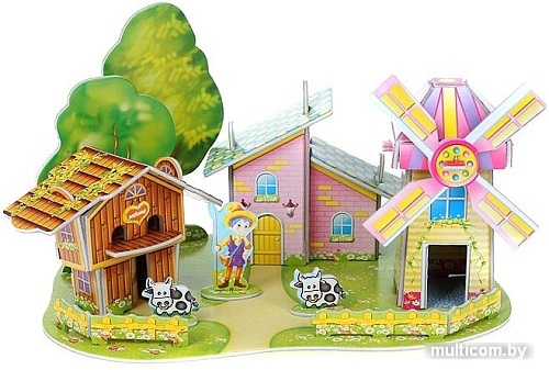 3Д-пазл Darvish Домик мельника 589-G DV-T-2180-G