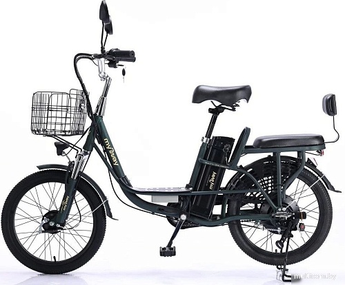 Электровелосипед MyWay Truck 1.0 500 24 (15, темно-зеленый)