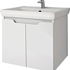 Мебель для ванных комнат Dreja Тумба под умывальник Q (D) 55 99.1007 (белый глянец)
