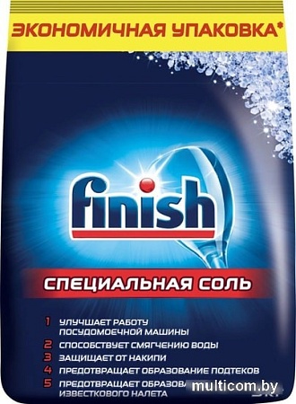 Соль для посудомоечной машины Finish Специальная соль (3 кг)