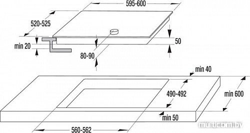 Варочная панель Gorenje EC642CLI