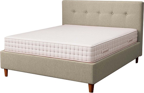 Кровать Sonit Mira 120x200 шенилл Eclipse (01 светло-бежевый)